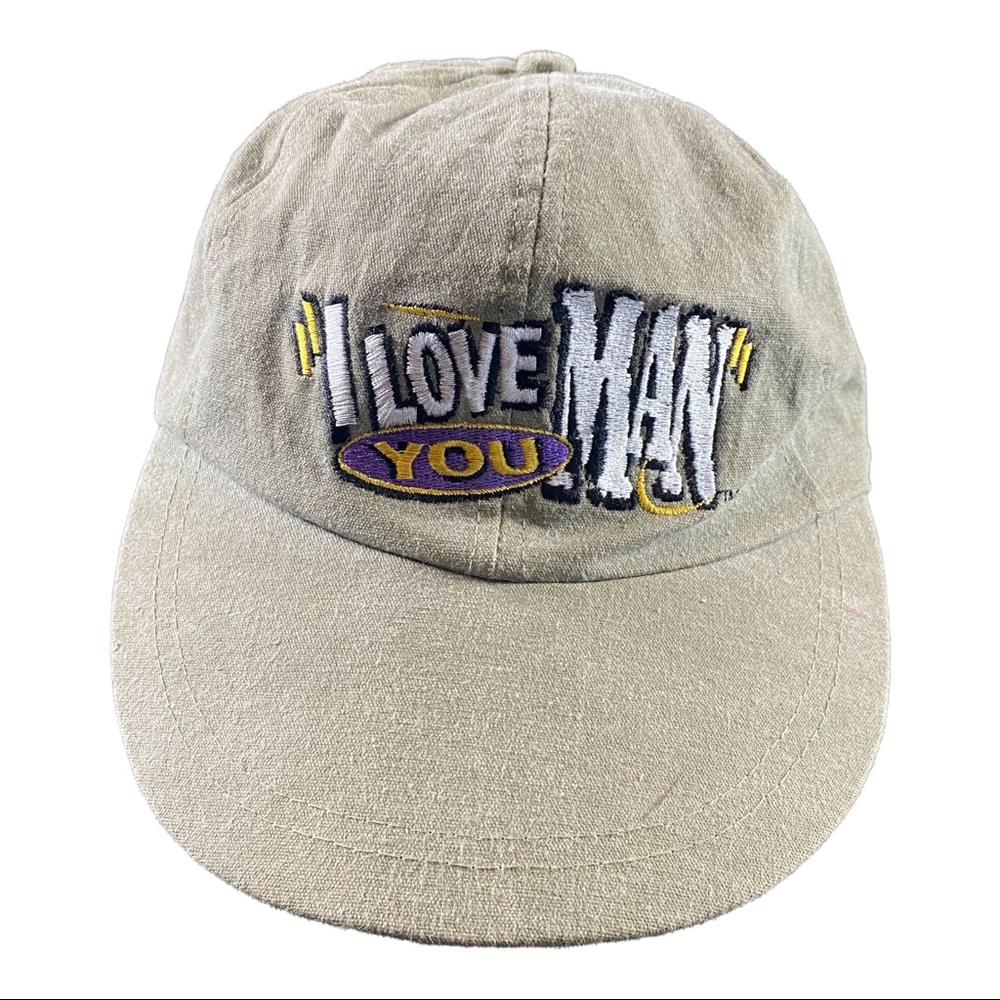 Vintage 1996‎ Bud Light “I Love You man” Leatherback Hat